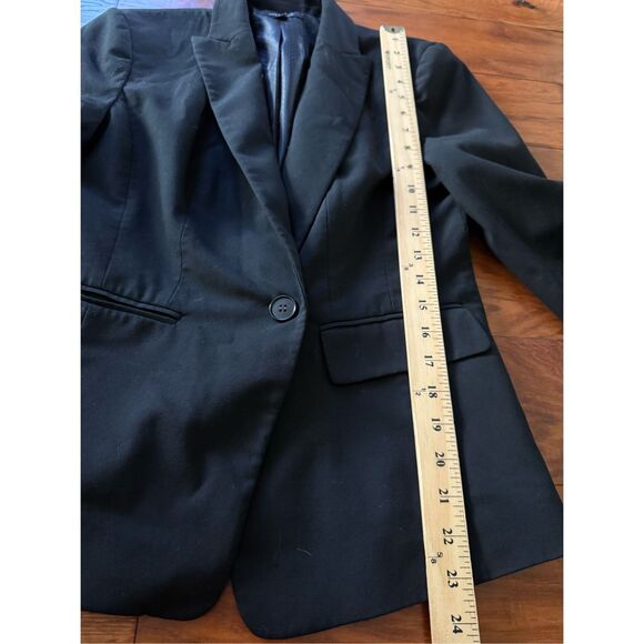 Ann Taylor one button Classic blazer in stretch Cotton Shorts ZS 6 - Picture 6 of 11